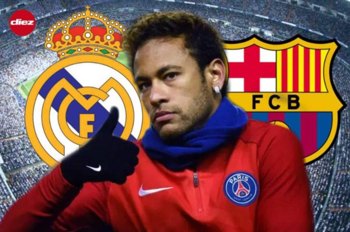 Neymar ficharía por el Real Madrid en caso de no llegar al Barcelona