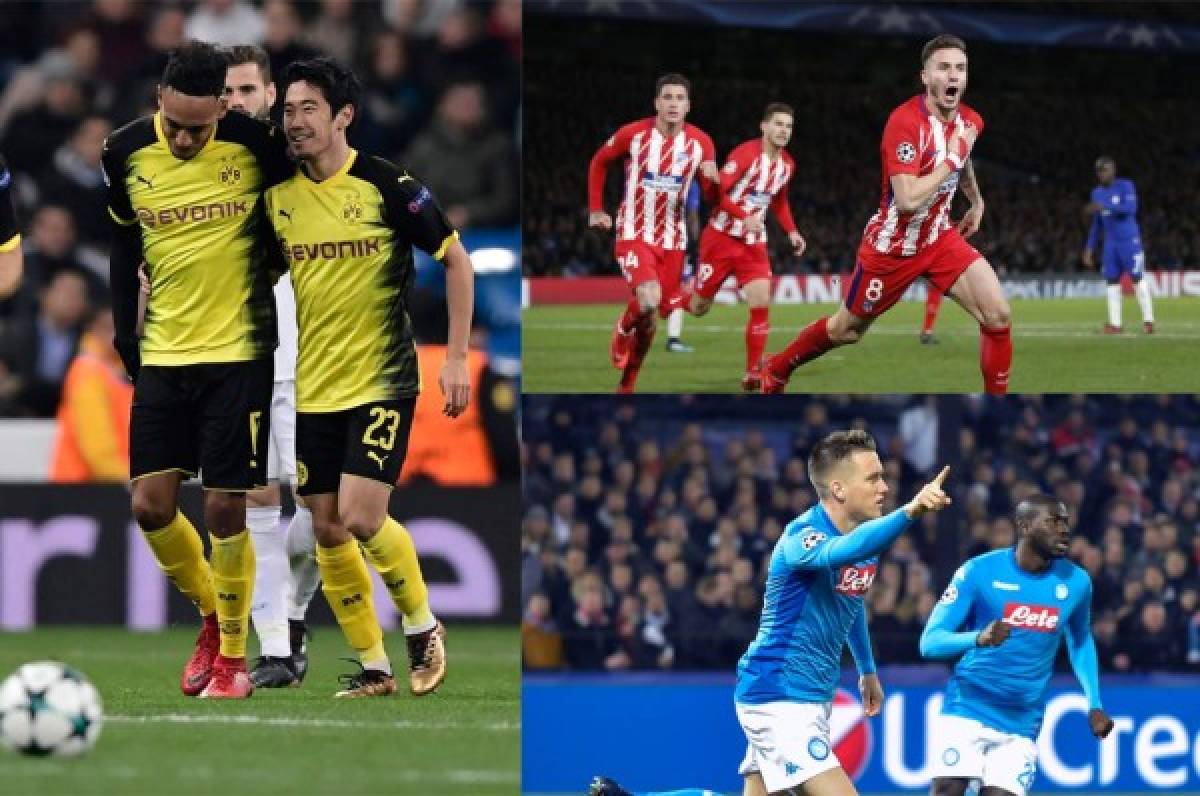 Atlético de Madrid y Borussia Dortmund; de la Champions a la Europa League