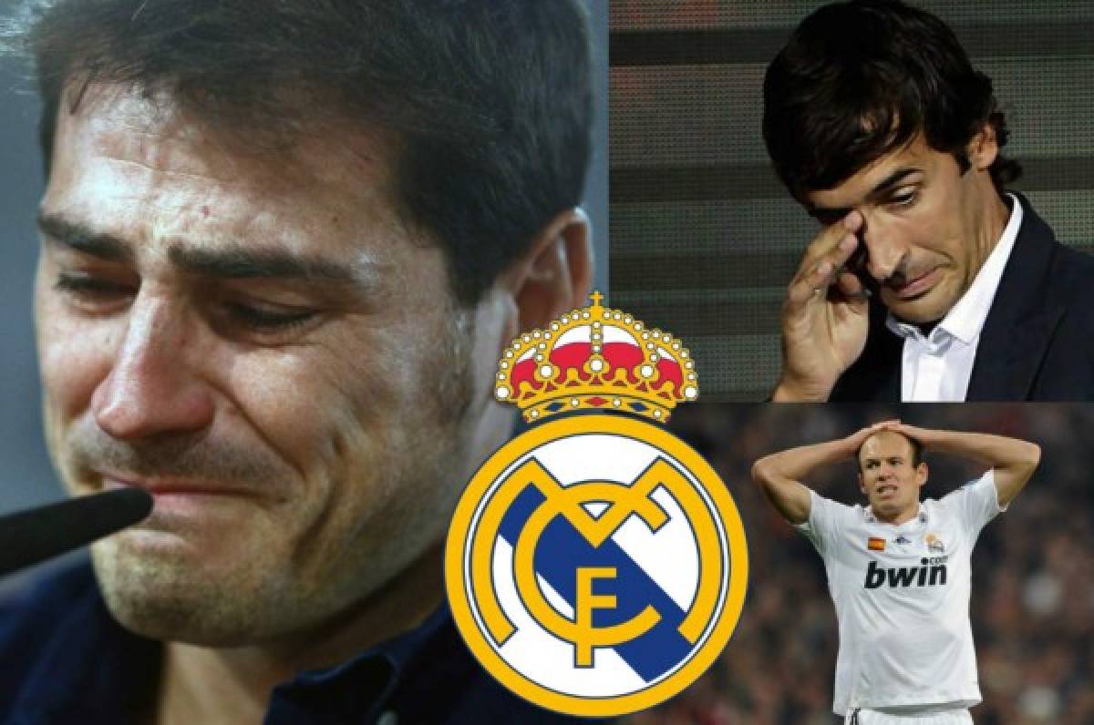 ¡Así no! Las estrellas que se fueron por la puerta de atrás del Real Madrid