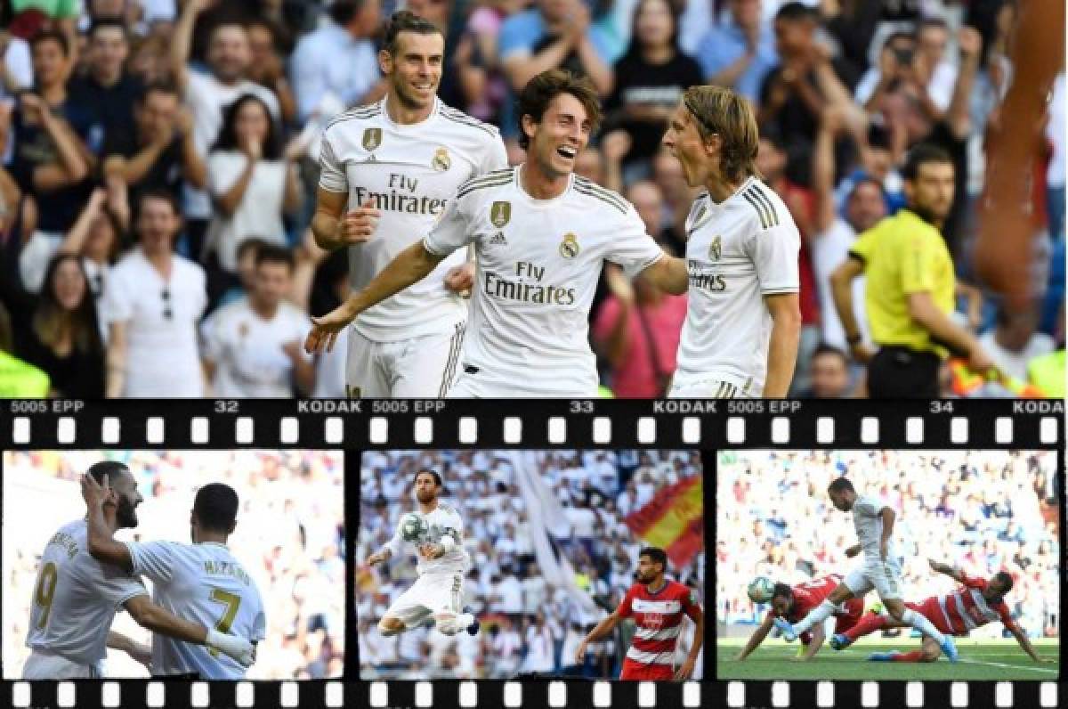 ¡Flashazos! Las mejores imágenes captadas en la victoria del Real Madrid ante Granada