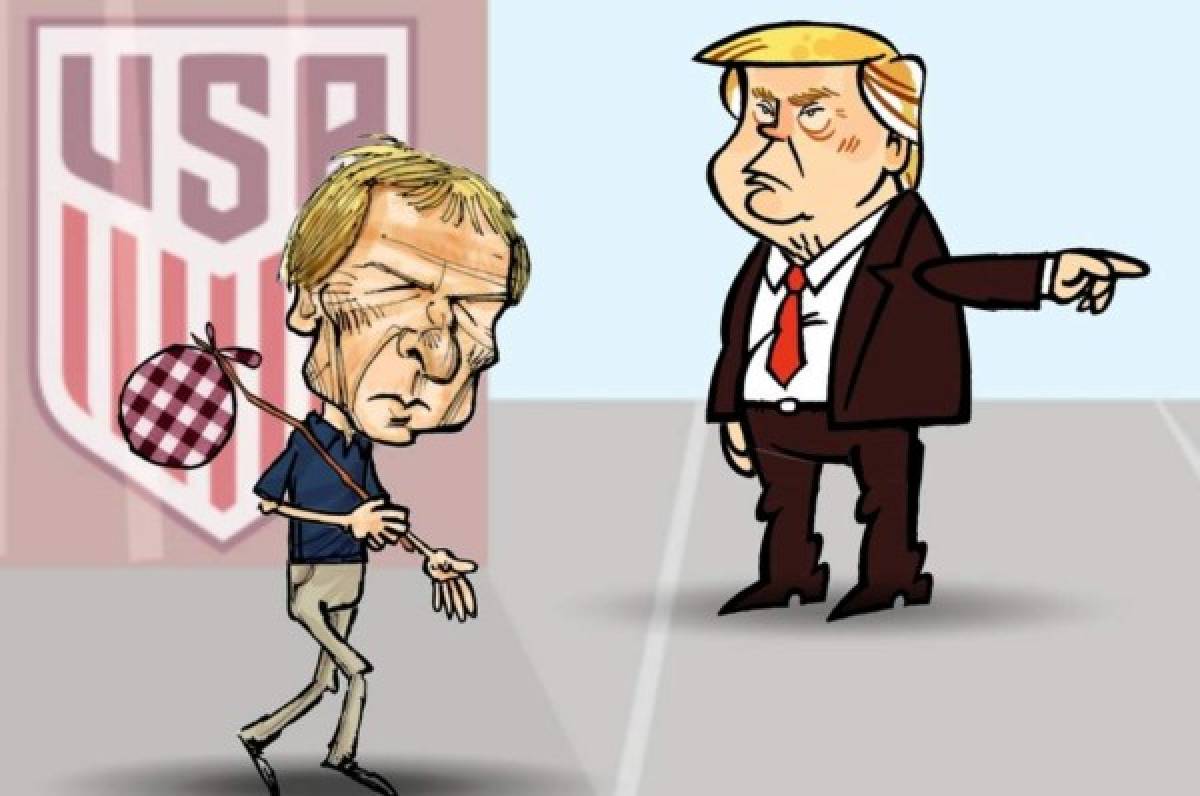 DIEZ-CÓMICS: Trump deporta a Klinsmann y alista el congelador para Honduras