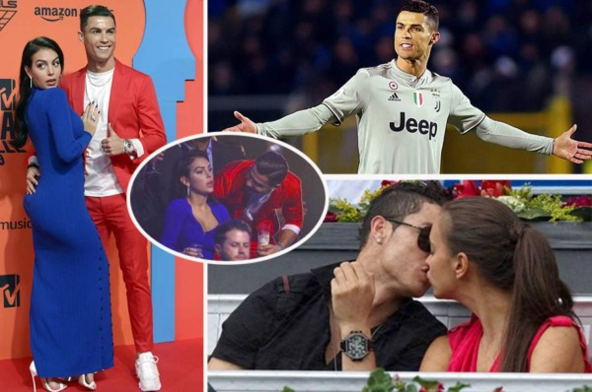 El show de celos que le armó Georgina a Cristiano Ronaldo cuando saludó una exnovia