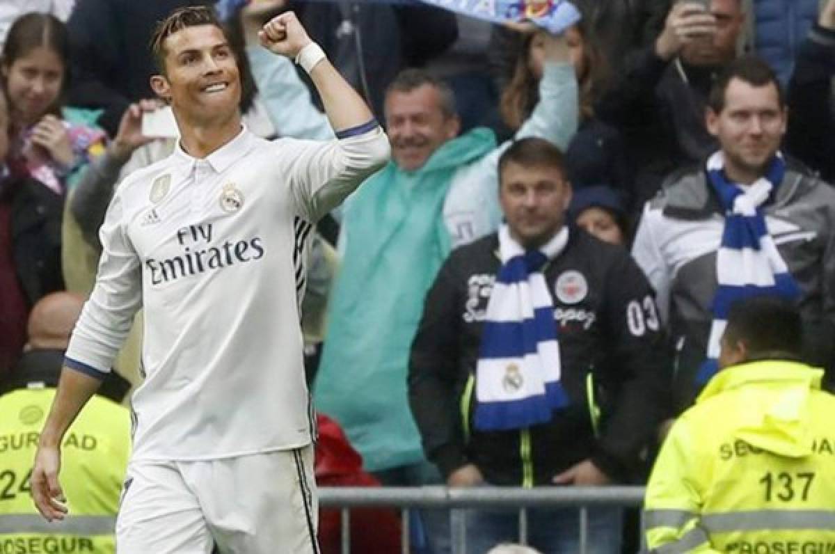 Cristiano Ronaldo anota en triunfo del Real Madrid y rompe récord