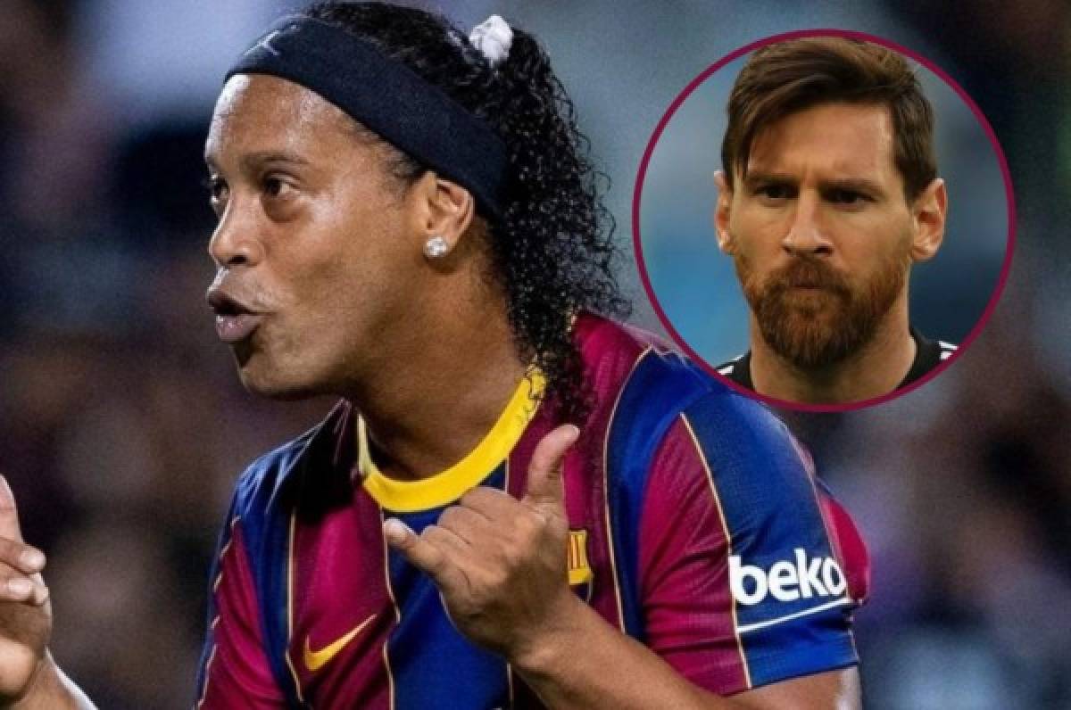 Ronaldinho, contundente sobre el futuro de Messi: 'Espero que deje la '10' y que nadie la vuelva a tocar'