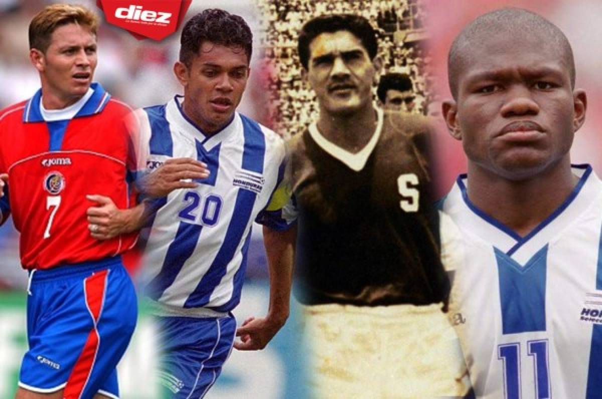 TOP: Los 10 máximos goleadores del Honduras-Costa Rica