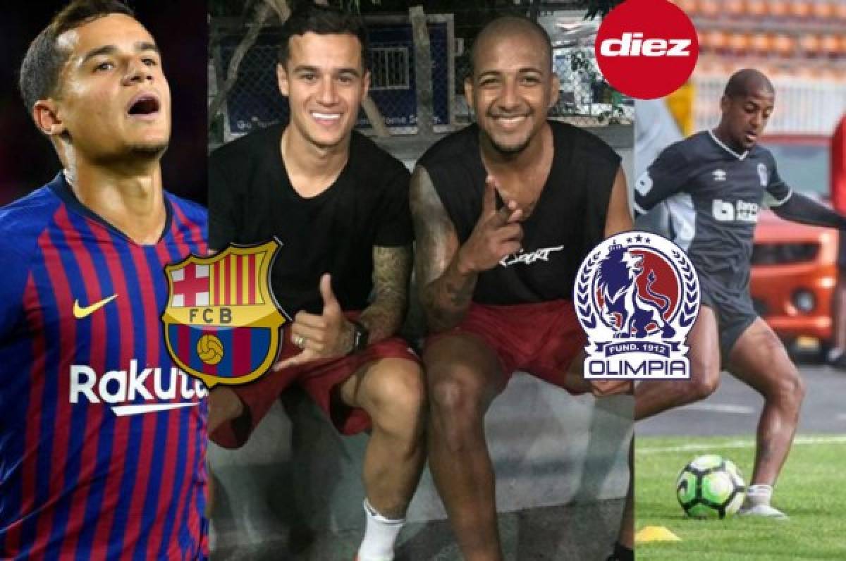 Leandro Motta, íntimo amigo del crack del FC Barcelona Philippe Coutinho