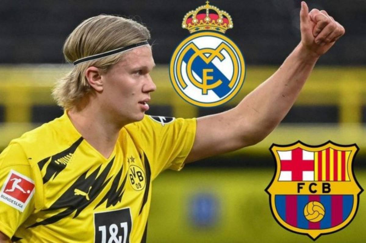El Borussia Dortmund se pronuncia sobre Haaland y las ofertas del Real Madrid y Barcelona