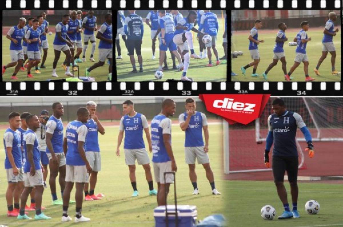 Ilusión y unidad: Honduras realiza su segundo entrenamiento en Houston previo a estrenarse en Copa Oro