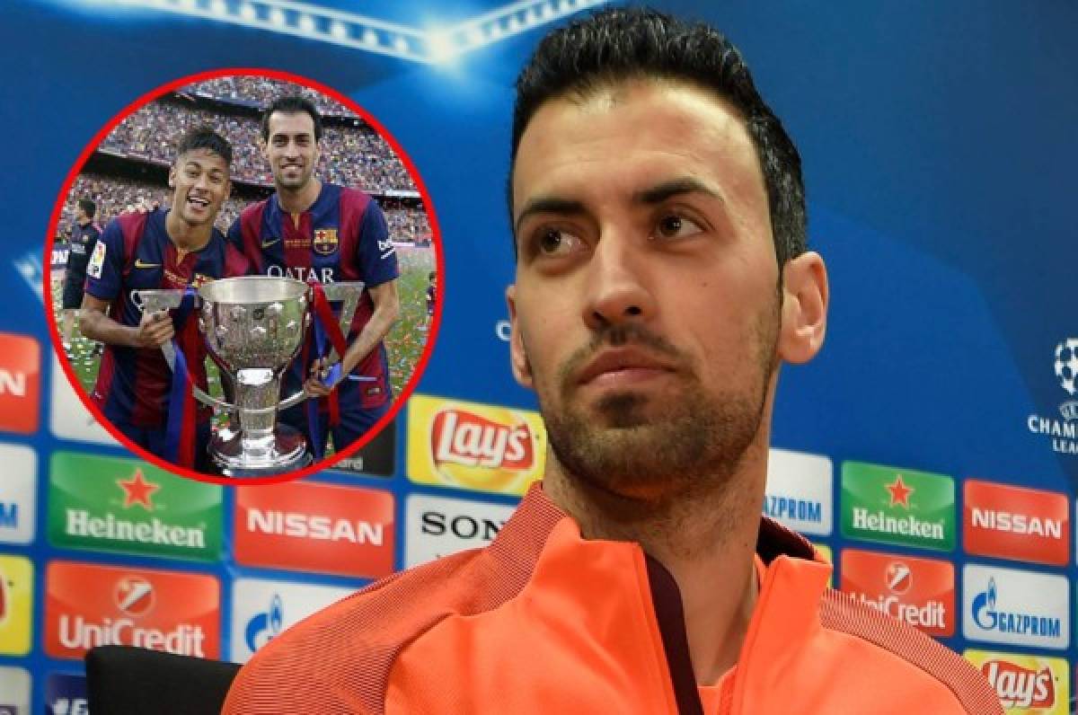 Busquets: ''Neymar es el protagonista de su supuesto regreso al Barcelona''