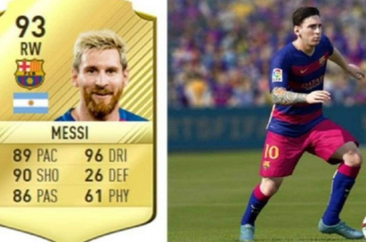El jugador argentino con 'mejor' valoración que Messi en el FIFA 17