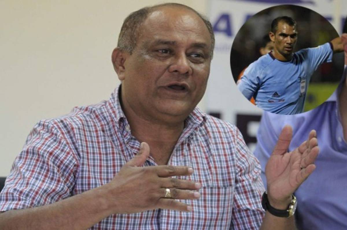 Amílcar Burgos sobre Óscar Moncada: ' Es el árbitro que mejor anda en Honduras'