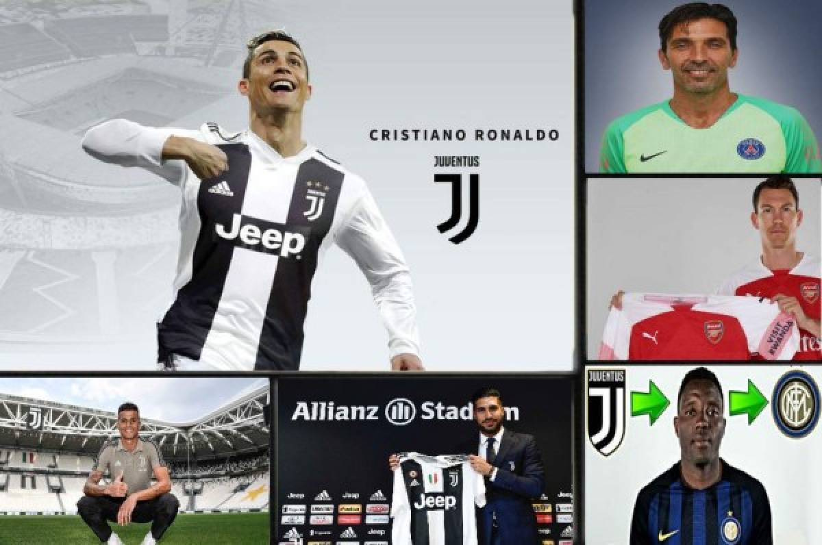 Altas y bajas de la Juventus: Seis fichajes oficiales y cinco bajas