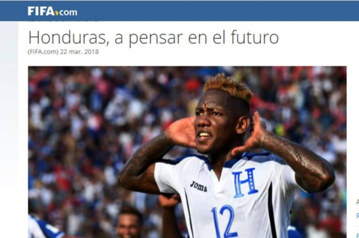 FIFA resalta a la selección de Honduras y pide enfocarse en el futuro