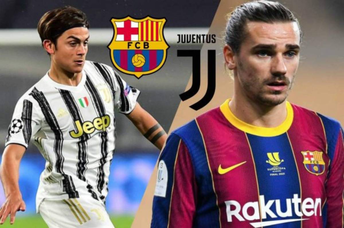 ¿Otro trueque? Juventus planea revolucionar el mercado con un posible intercambio entre Dybala-Griezmann