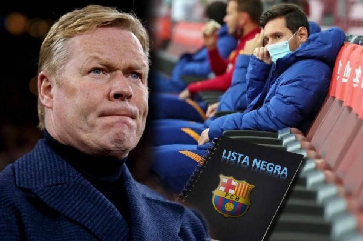 Filtran la lista negra de Koeman: los ''condenados'' a dejar el Barcelona en el mercado de enero