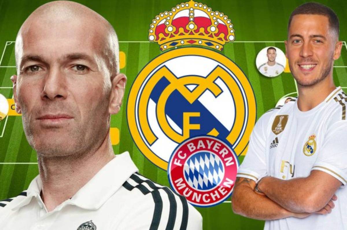 Sorpresivo: El primer 11 de Zidane para el Real Madrid-Bayern Munich de la pretemporada