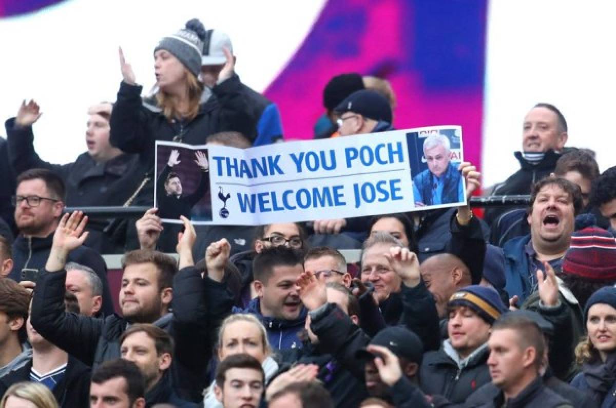 Debut de Mourinho con el Tottenham fue de mucha euforia en casa del West Ham