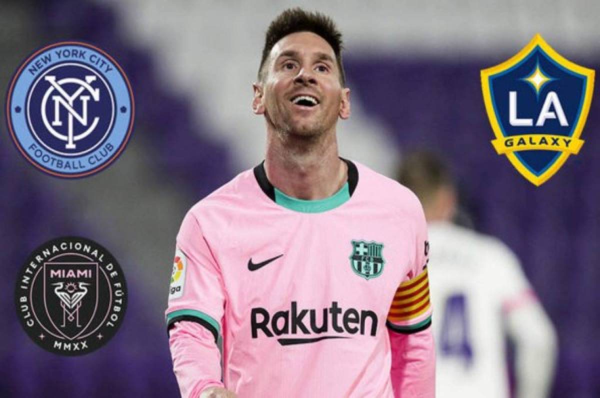 Los equipos de la MLS que podrían convencer a Lionel Messi tras su salida del Barcelona