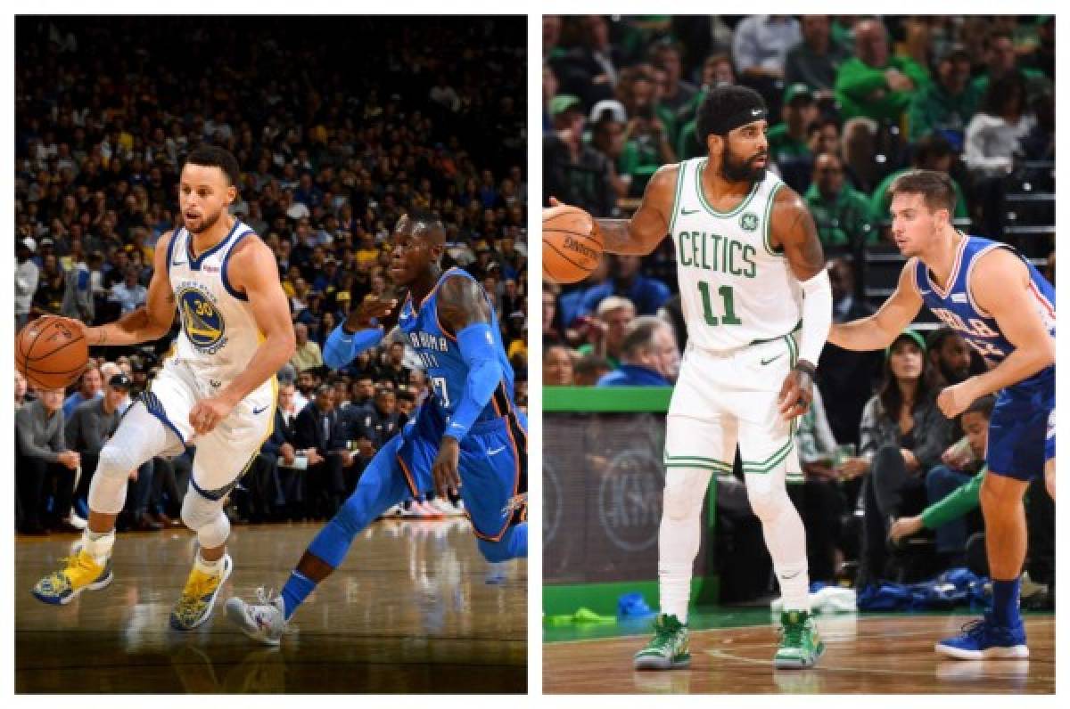Warriors y Celtics debutan con triunfos en la temporada de la NBA