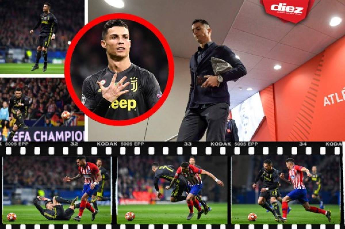 NO SE VIO EN TV: El hostil recibimiento a Cristiano Ronaldo en Madrid, la frustración de Guardiola y el gesto del Cholo