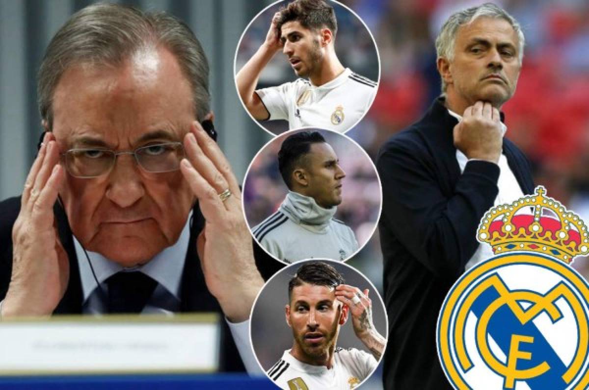 ¡Filtran la lista de jugadores que se marcharían del Real Madrid si llegara Mourinho!