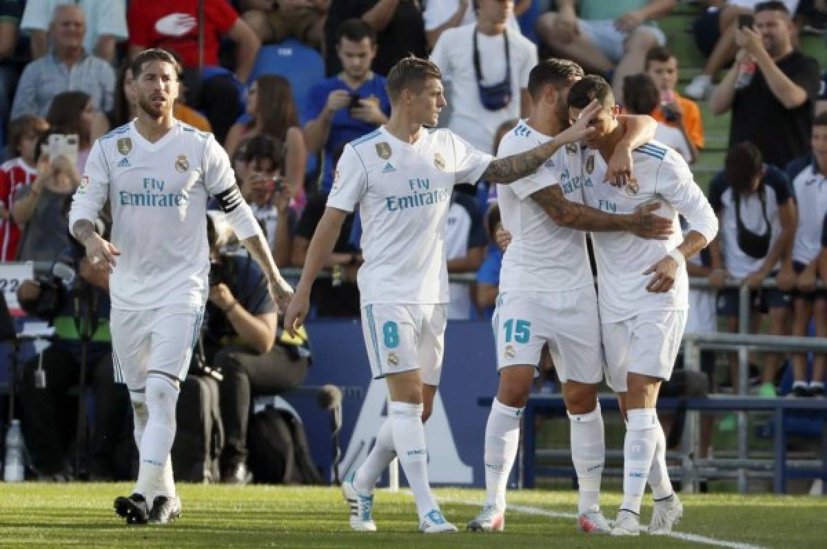 Real Madrid gracias a Benzemá y CR7, saca sufrido triunfo ante el Getafe
