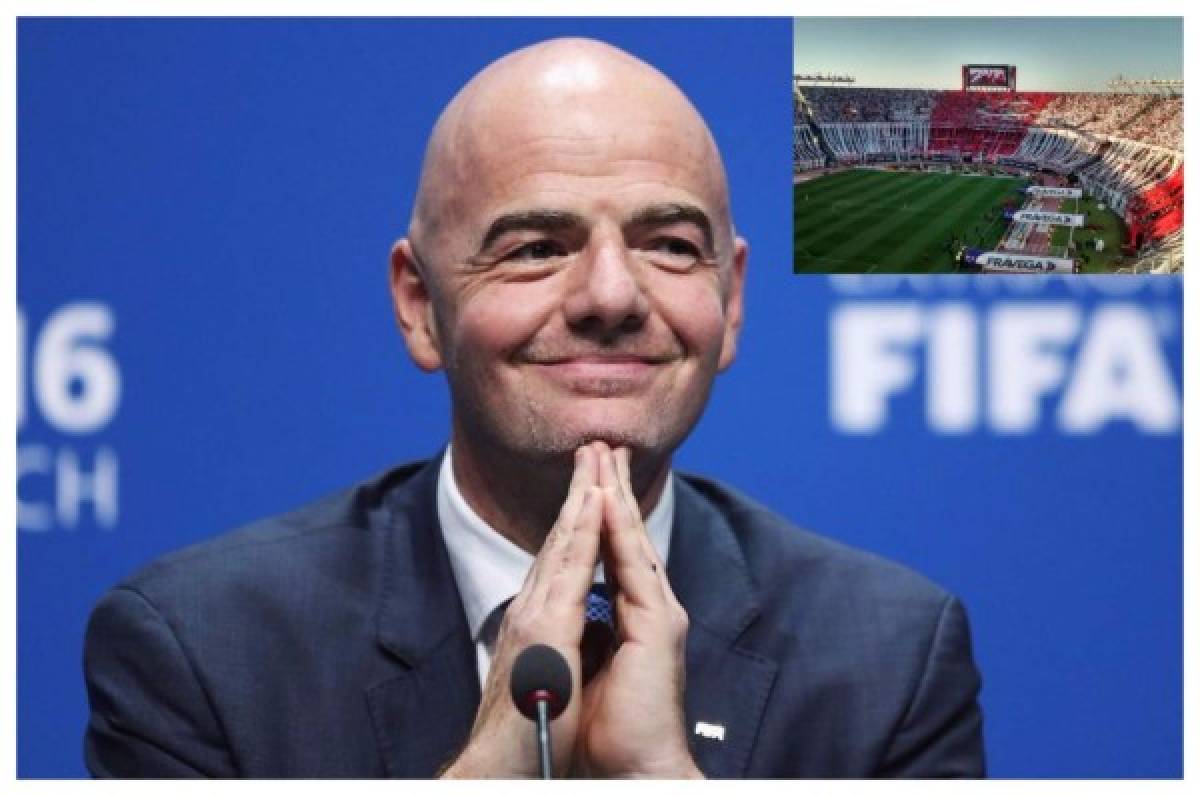 Presidente de FIFA asistirá a la final Boca-River en el Monumental