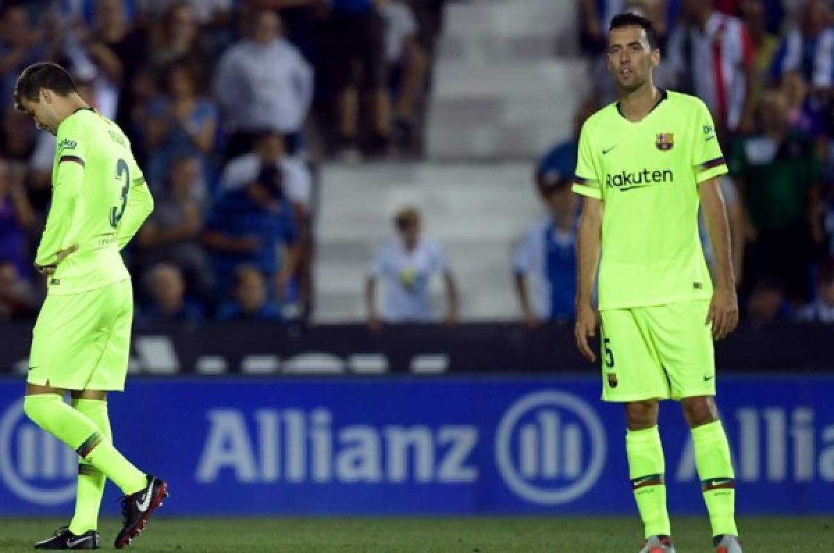 Busquets tras perder ante Leganés: 'Estoy preocupado'