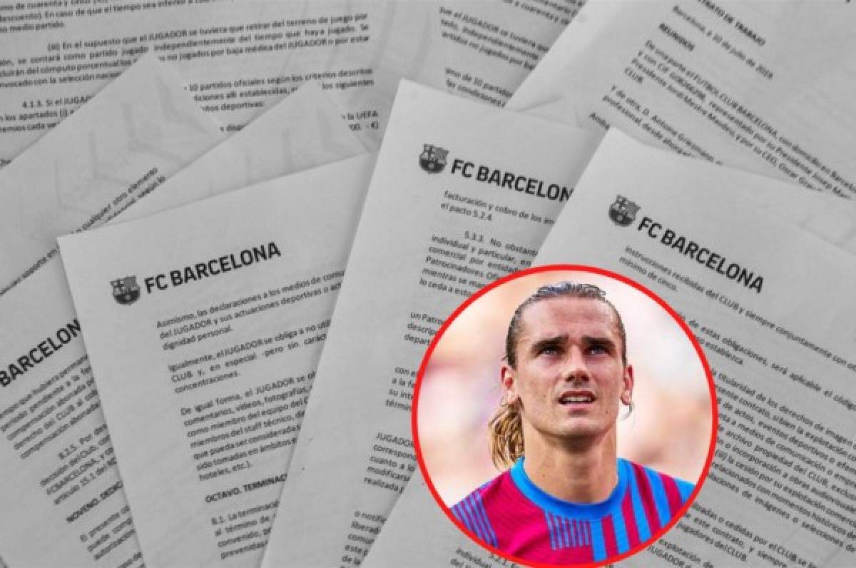 Salario y aumento cada año: Sale a la luz el contrato que firmó Griezmann con el FC Barcelona