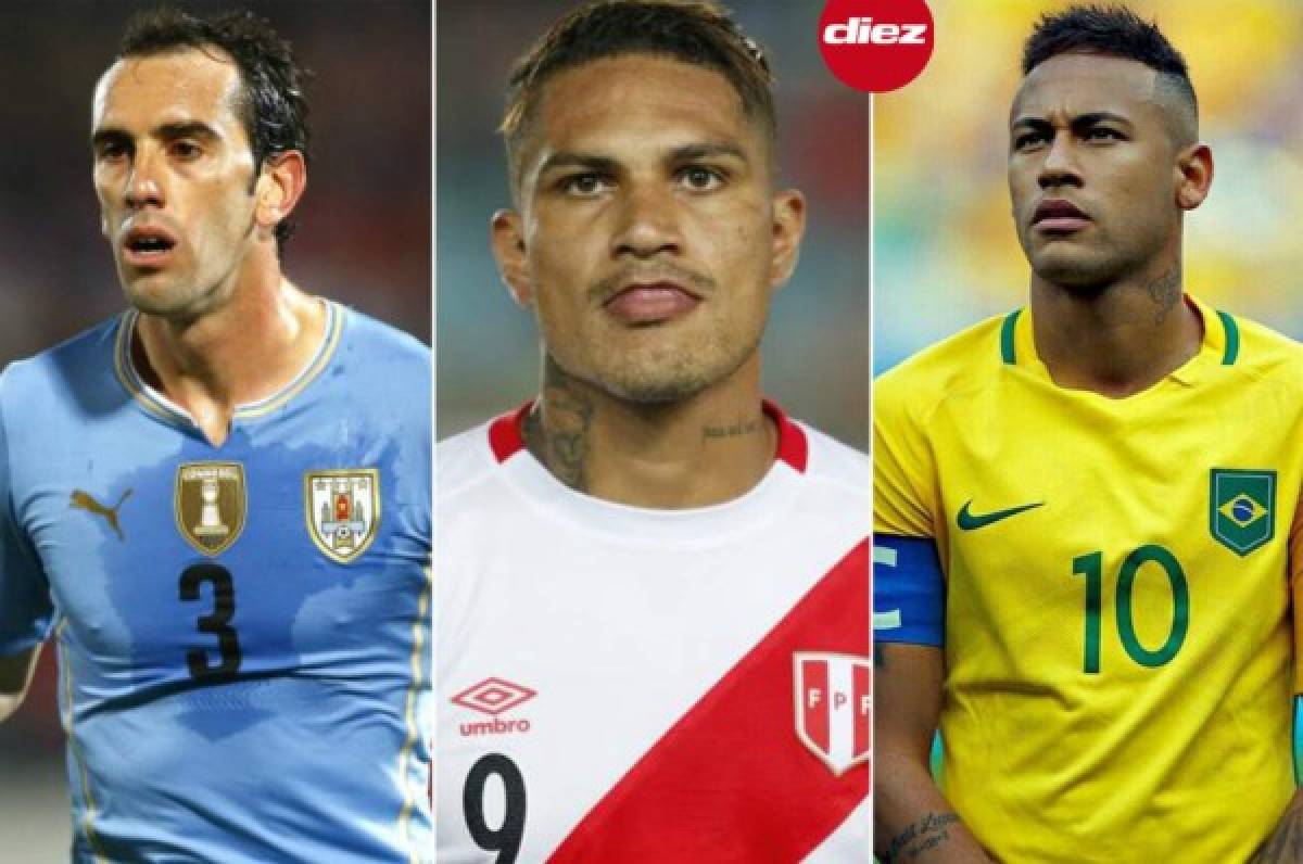 ¿Y Messi? Dan a conocer el sorprendente once ideal de la Conmebol rumbo a Rusia 2018