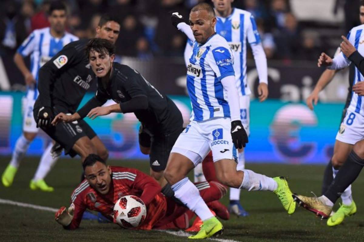 Real Madrid clasifica a cuartos de Copa decepcionando ante el Leganés