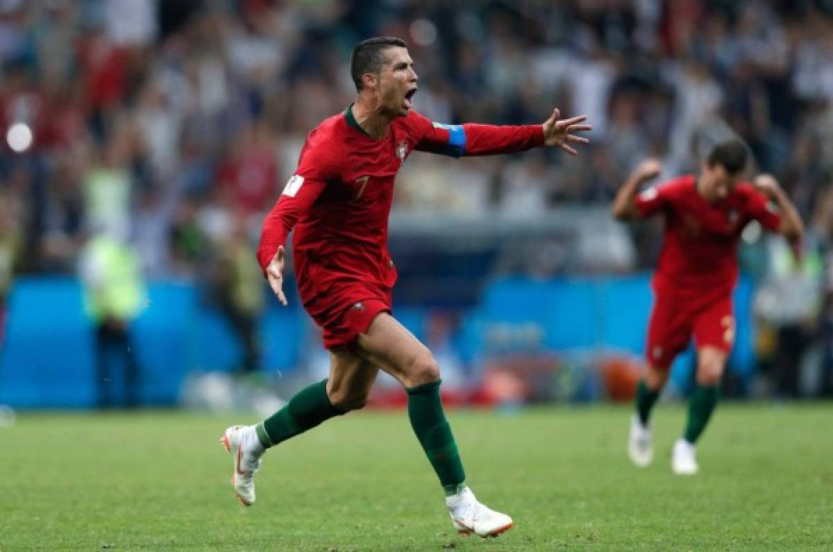 Cristiano Ronaldo salvó a su selección de una derrota ante España.