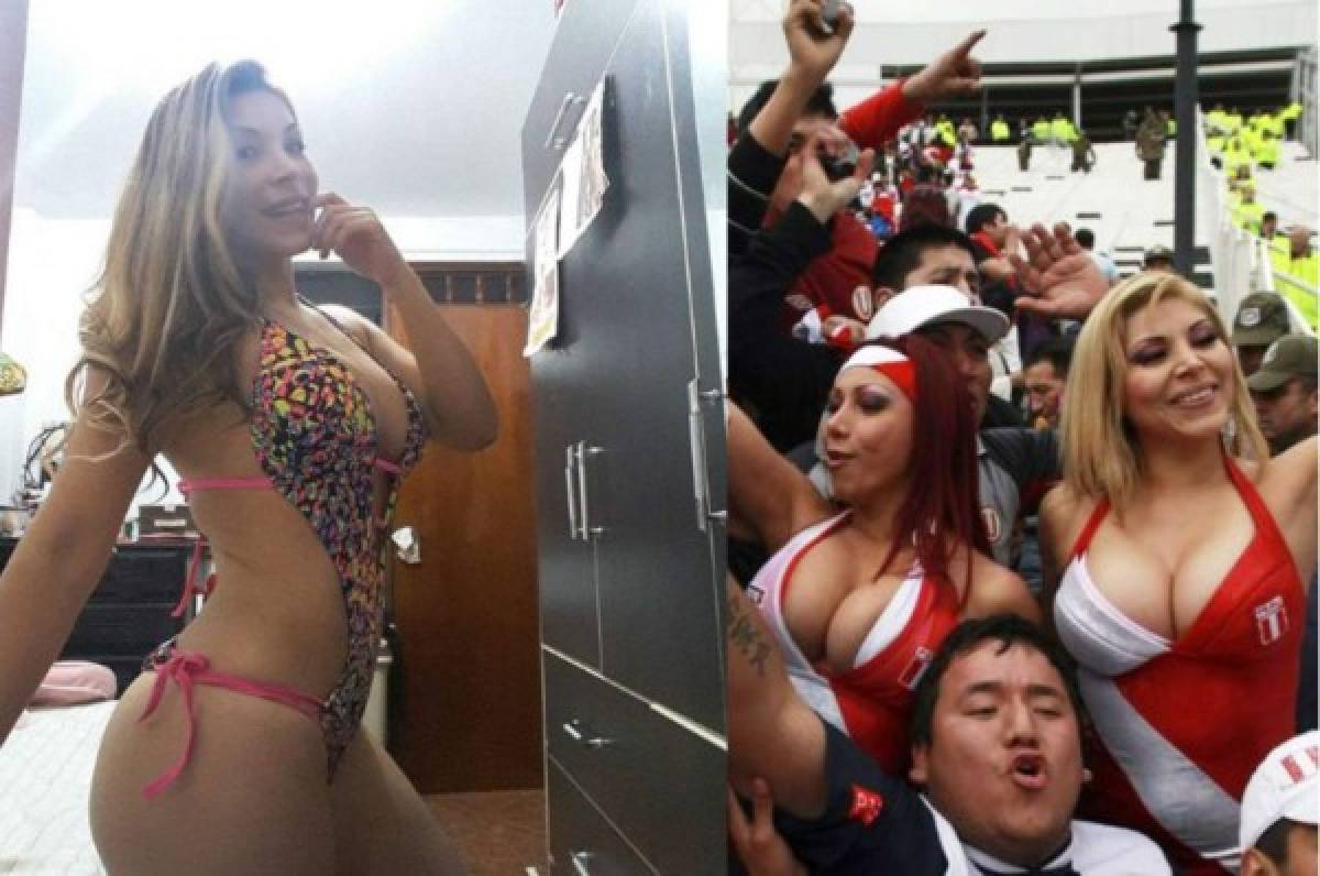 La apuesta 'hot' que deberá pagar una de las peruanas que se hizo famosa en La Bombonera