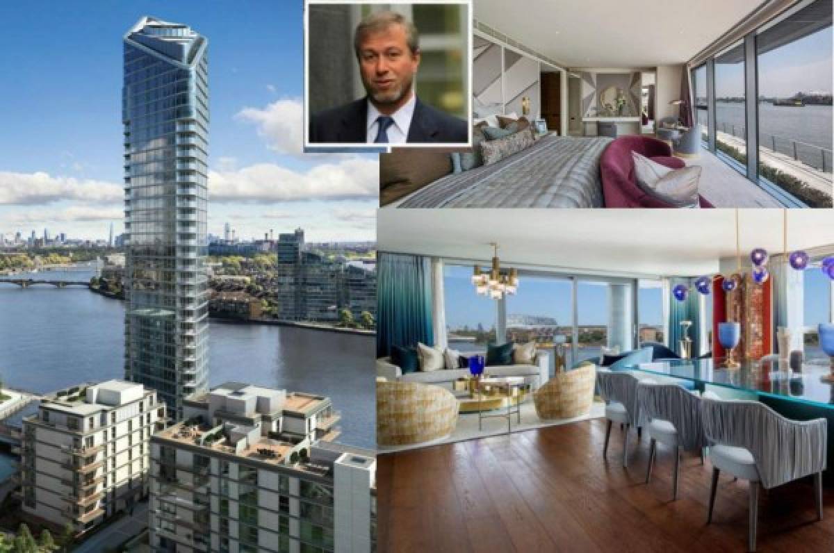 Es lujoso penthouse de 40 millones de dólares de Roman Abramovich, dueño del Chelsea