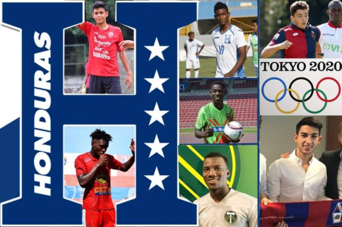 Los jugadores que podrían estar con Honduras en Tokio 2020