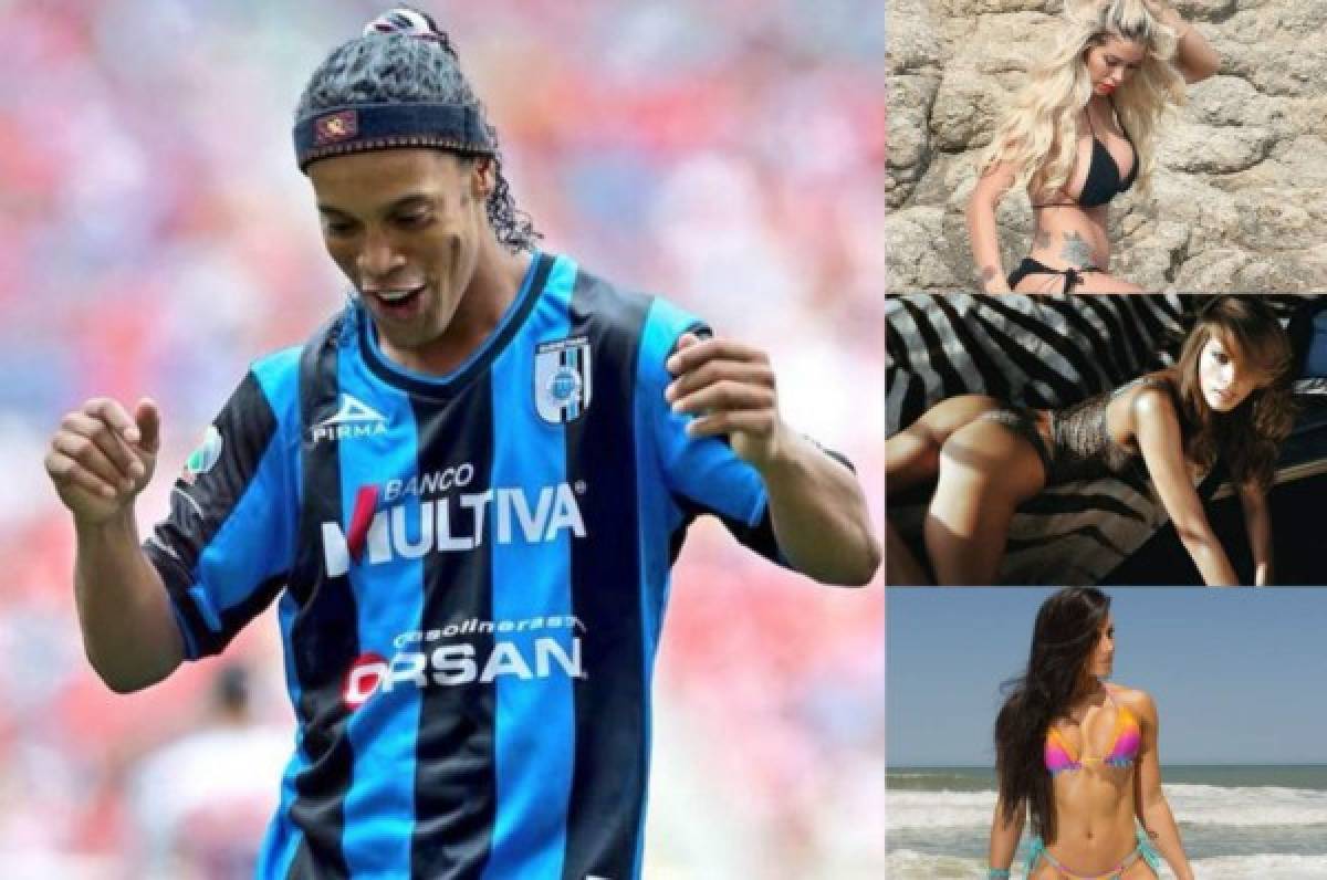EXPLOSIVAS: El once ideal de las novias de Ronaldinho
