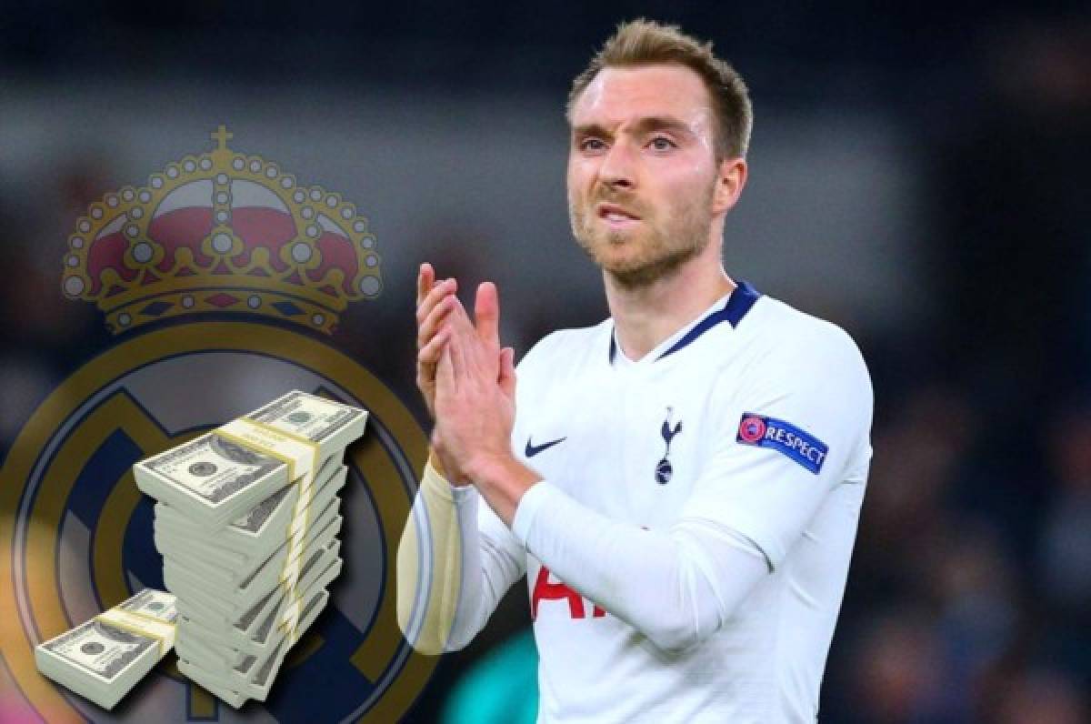 Christian Eriksen: ¿En cuántos millones lo quiere vender Tottenham al Real Madrid?