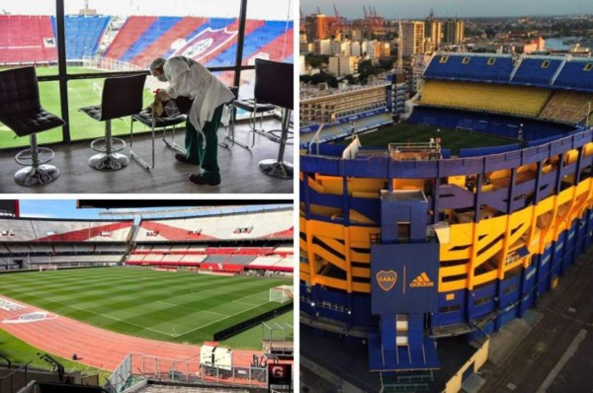 Los grandes estadios de fútbol que serán utilizados para atender a personas con coronavirus