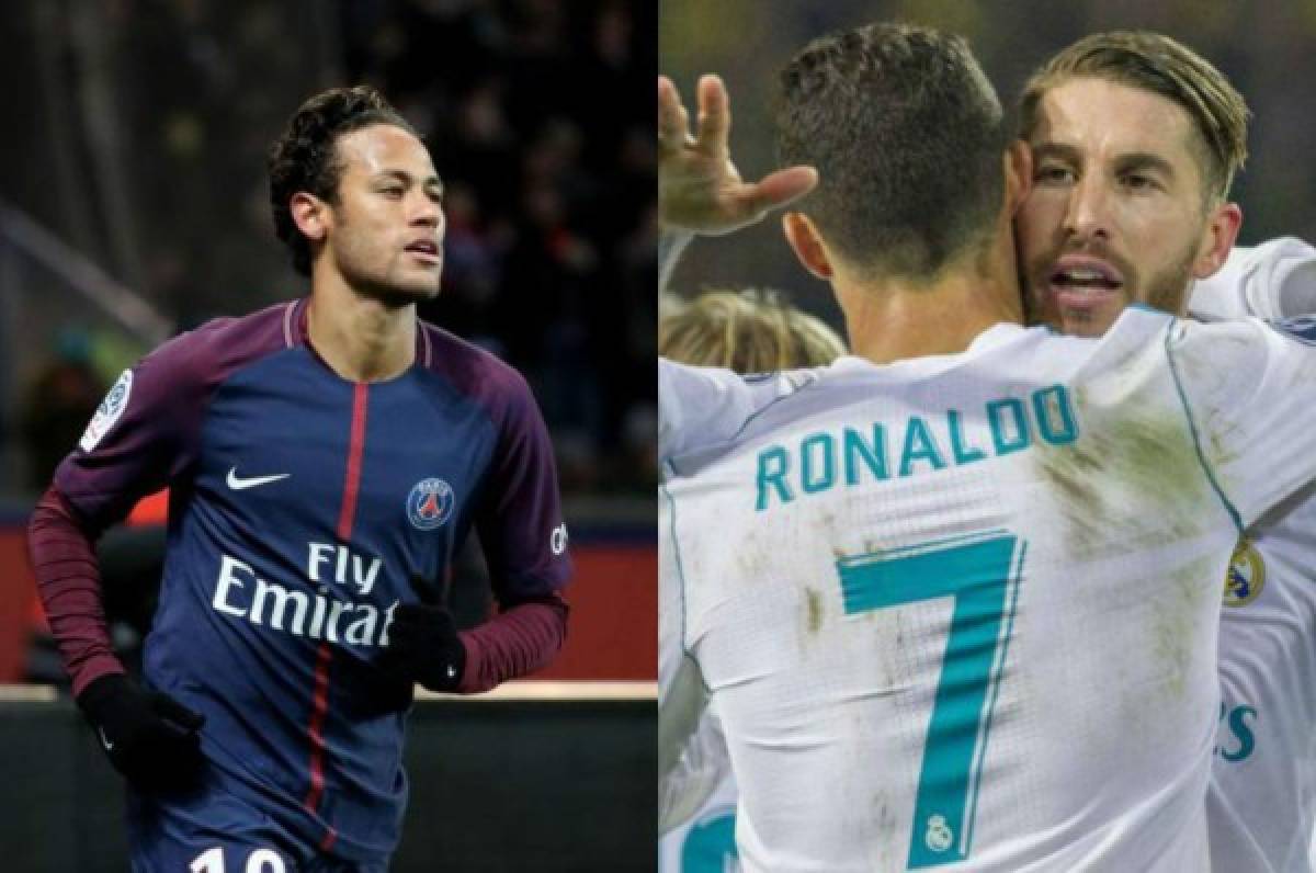 El nuevo guiño de Neymar al Real Madrid: Ya sigue a Sergio Ramos en Instagram