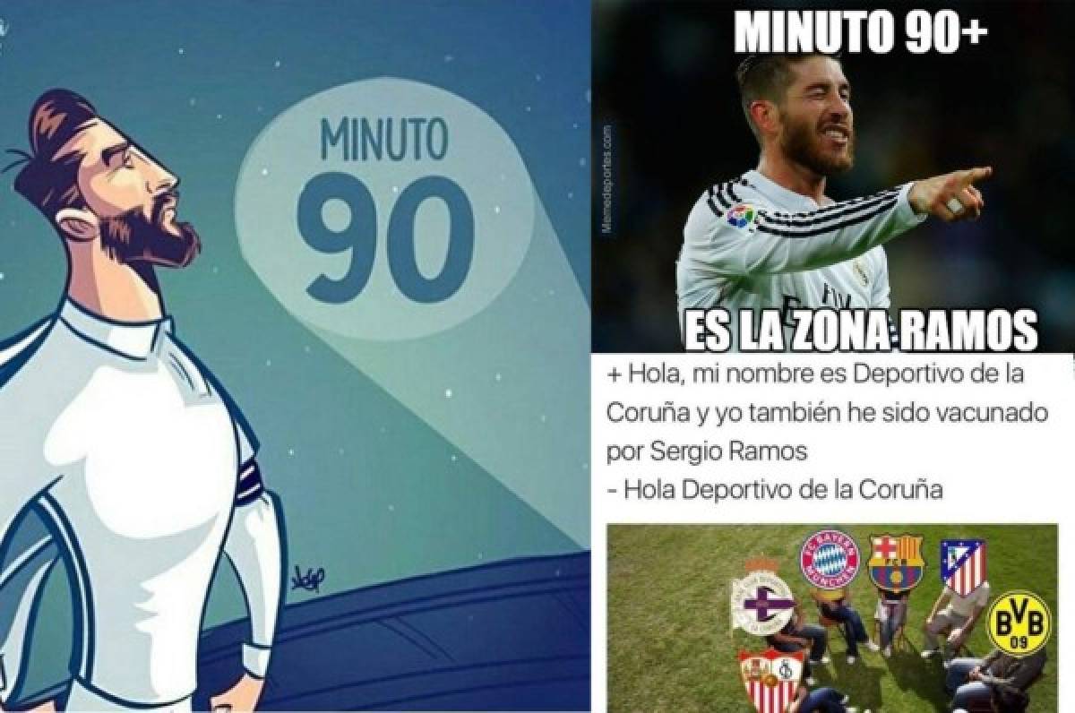 Las mejores imágenes que el madridismo le ha dedicado a Sergio Ramos