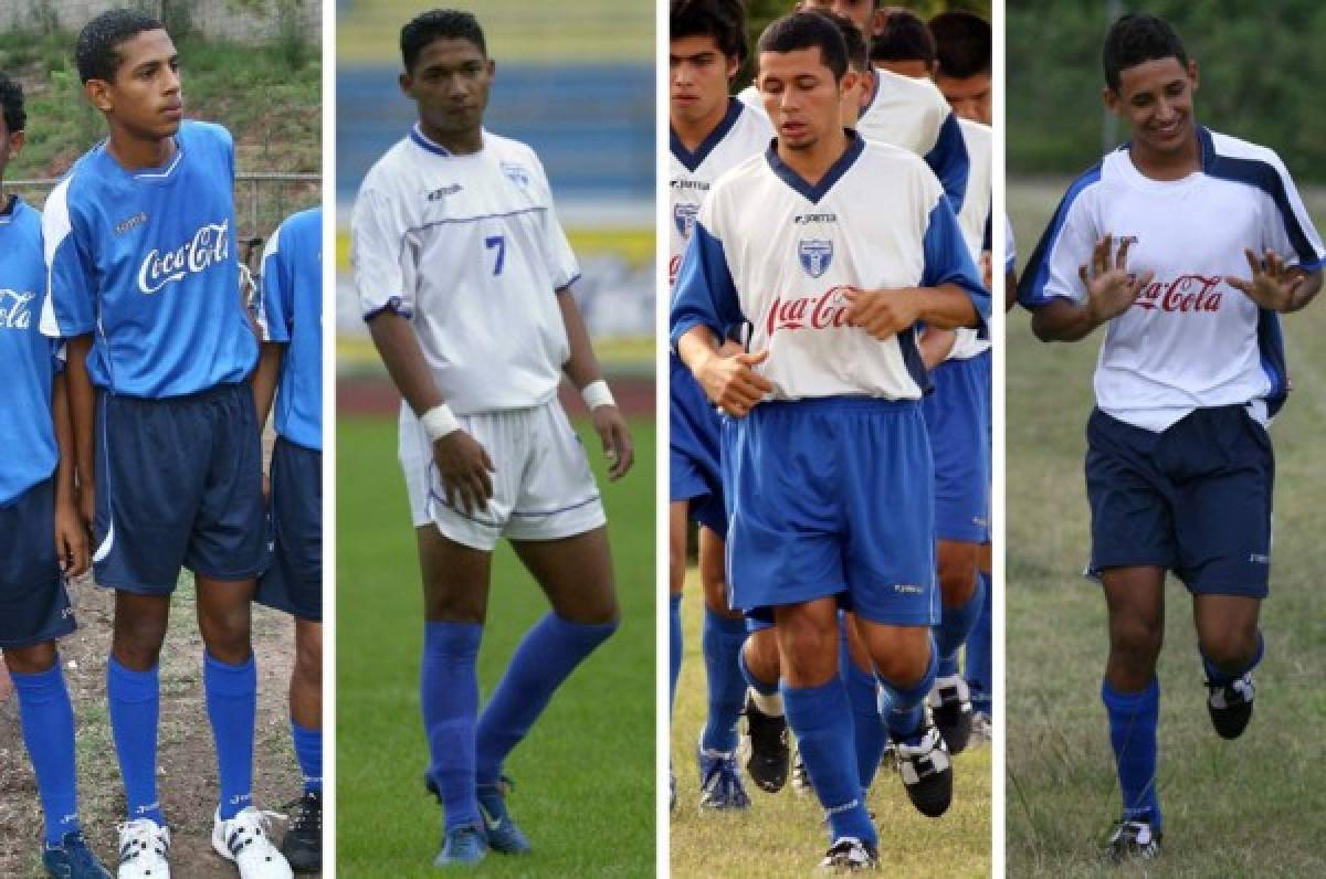 Los futbolistas hondureños que han cumplido todos los procesos de selecciones