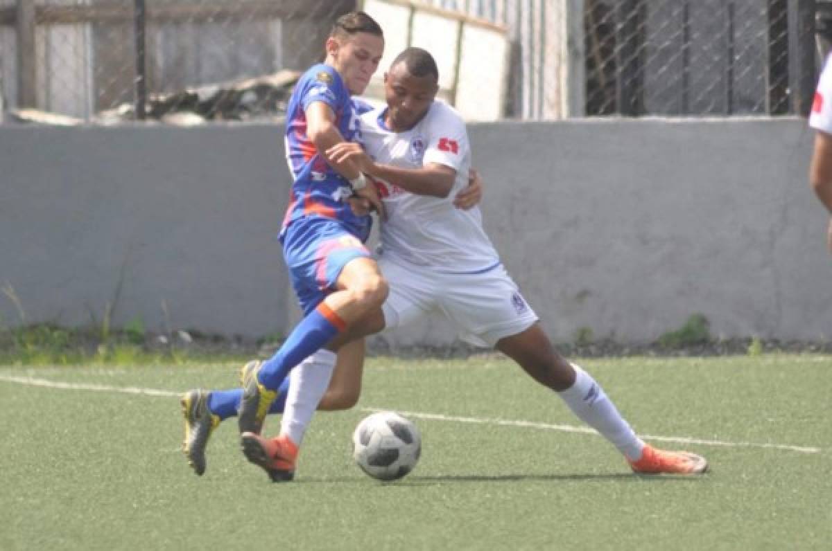 Elmer Guity, Ovidio Lanza y Axel Gómez juegan con las reservas del Olimpia