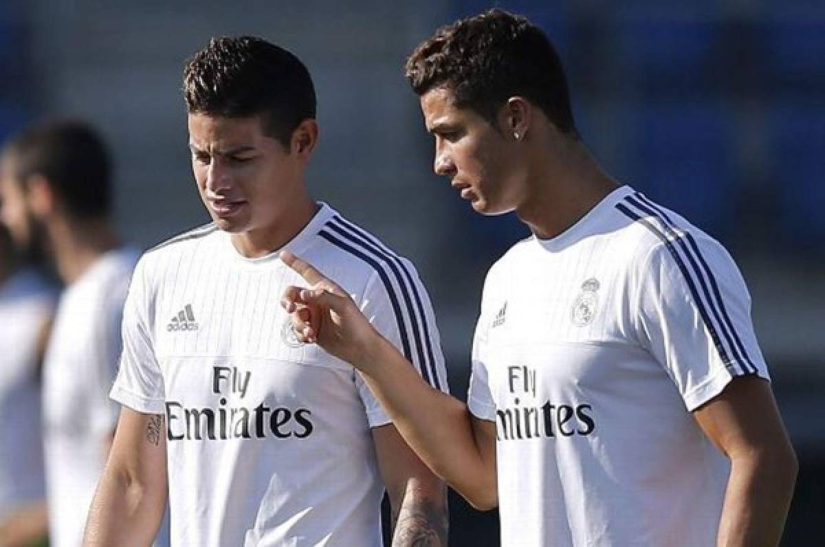 El consejo de Cristiano a James para que continuara en el Real Madrid