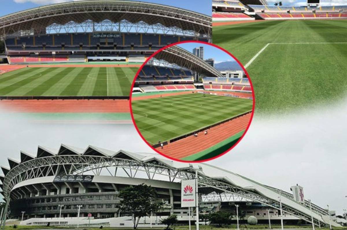 ¡LINDO! Así luce la cancha del estadio de San José donde jugará Olimpia