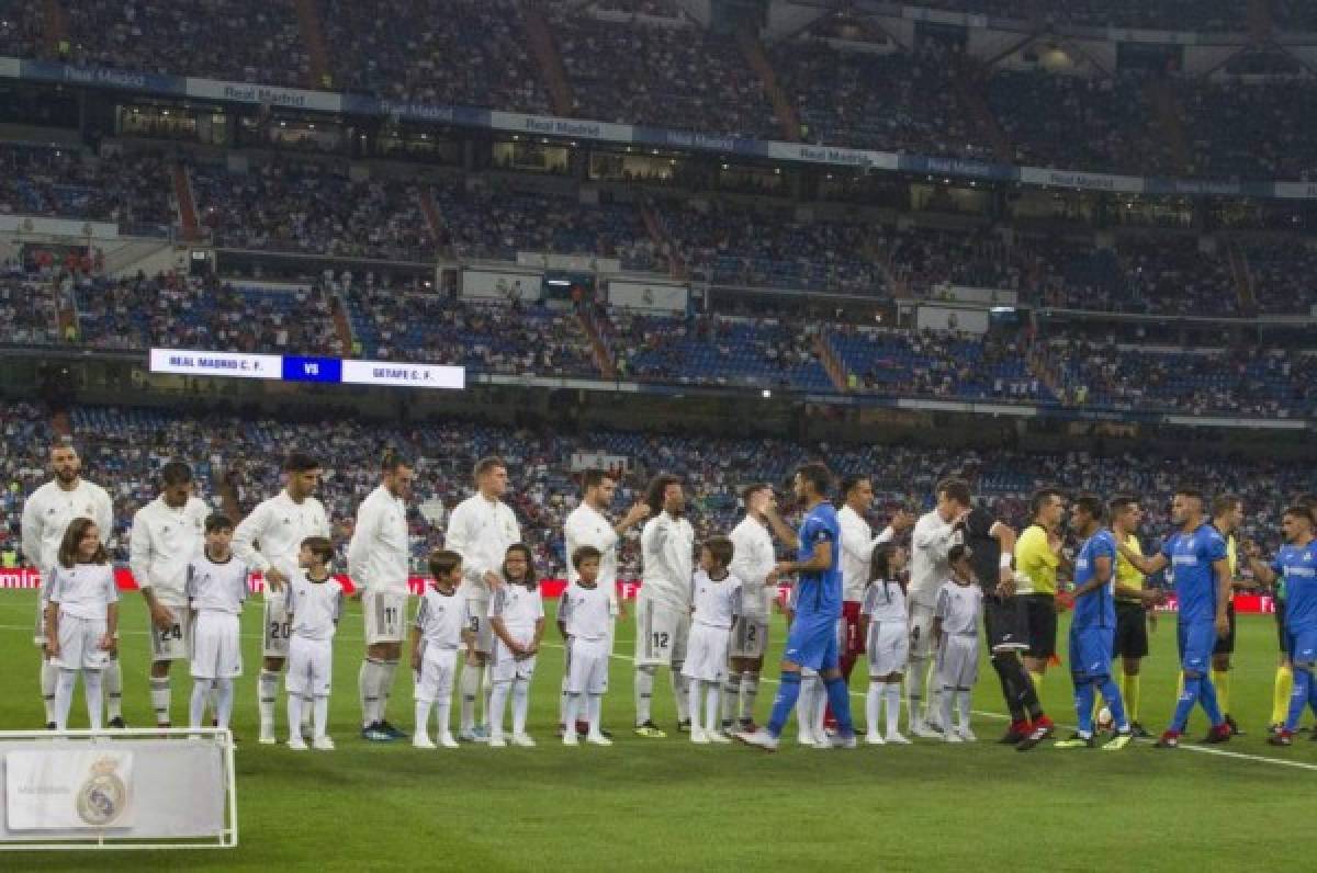 ¡El Bernabéu registró su peor entrada en los últimos nueve años!