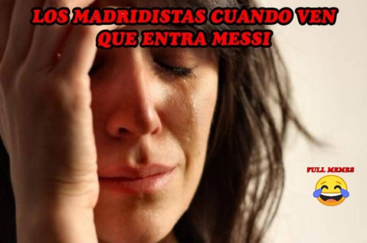 Los despiadados memes que dejó el empate entre Barcelona y Real Madrid