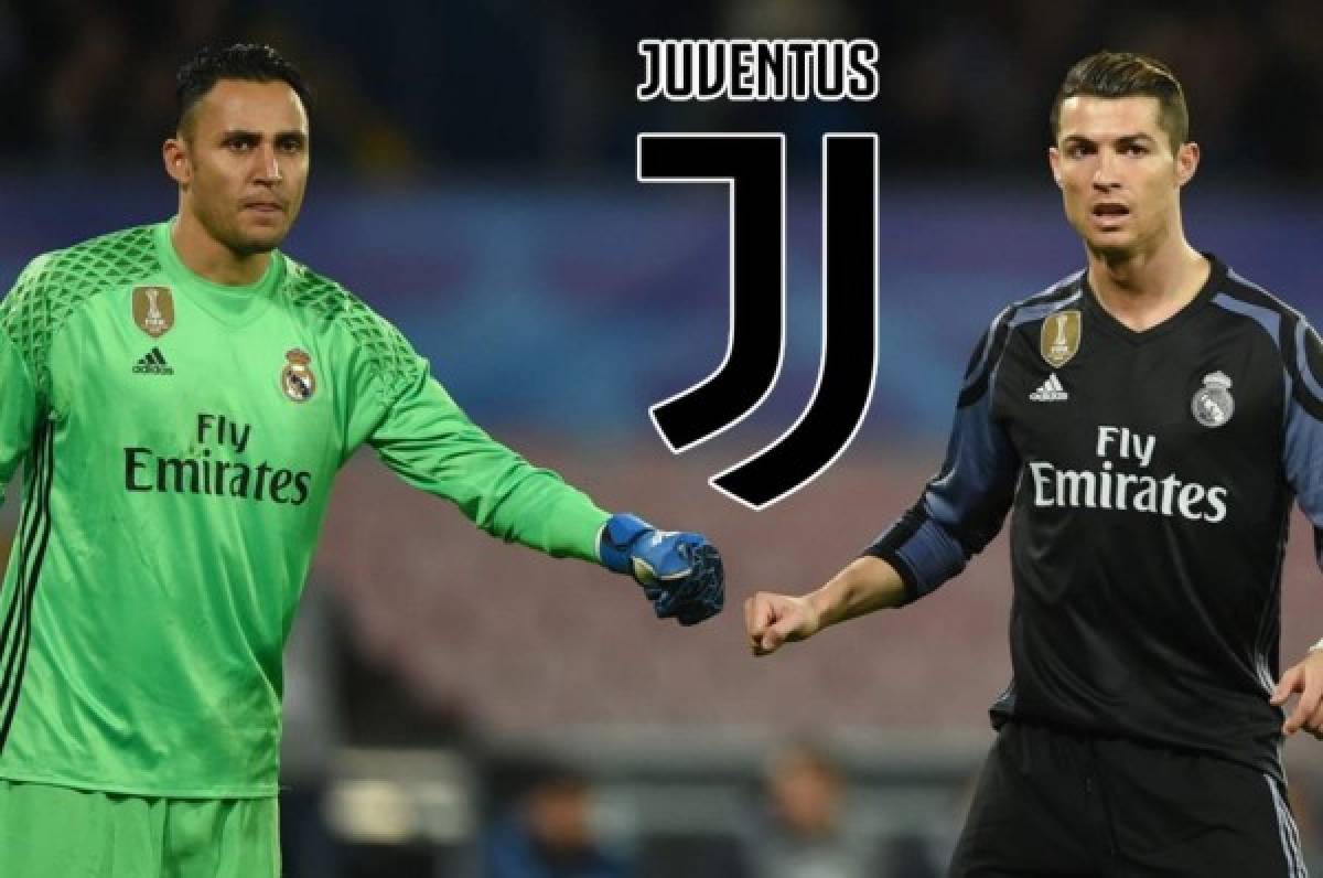 ¡Cristiano Ronaldo y Keylor Navas podrían ser compañeros en la Juventus!