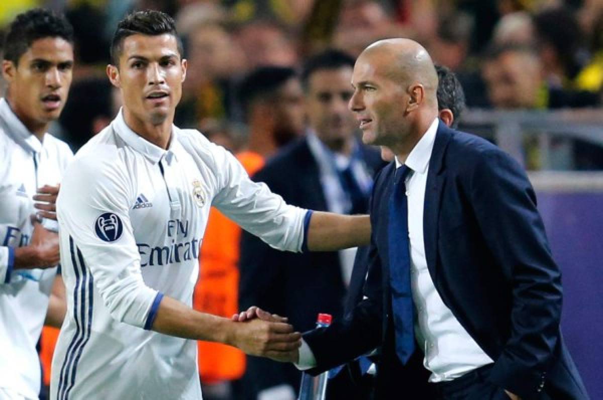 Zinedine Zidane: 'Es un alivio la vuelta de Cristiano'