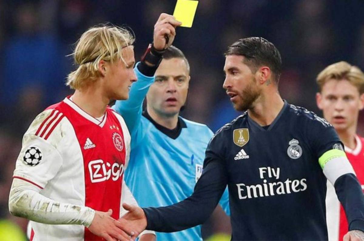 Confirmado: La UEFA suspende a Sergio Ramos con dos partidos por forzar una amarilla