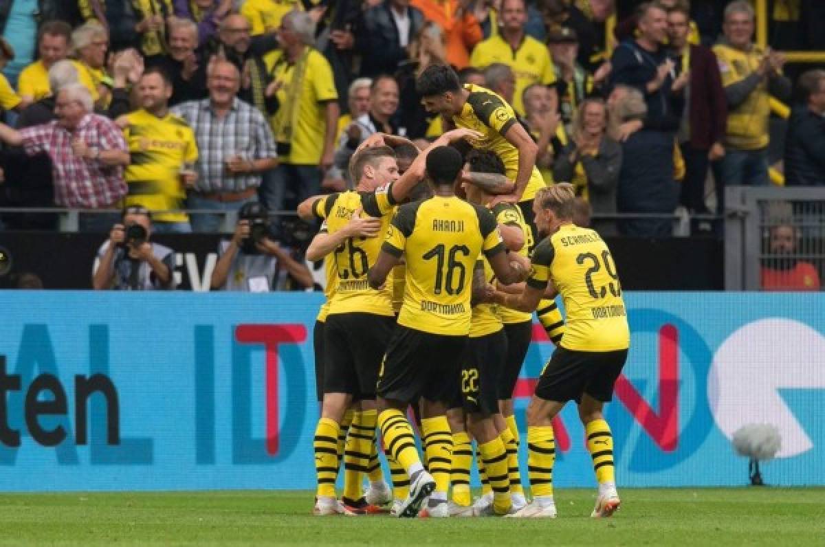 Borussia Dortmund empieza la Bundesliga con goleada sobre el Leipzig